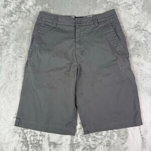 Fox Racing casual grey streetwear skater chino shorts mens size 30